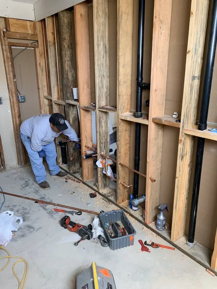 Commercial rough-in plumbing for Commercial Plumbing in Eau Claire